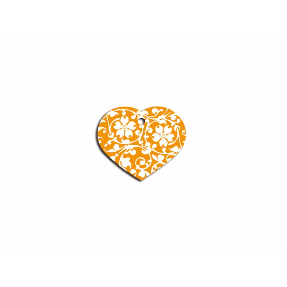 Identifikationsschild Imarc Heart Gelb Orange