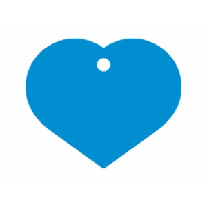 Identifikationsschild Imarc Heart Blau