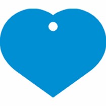 Identifikationsschild Imarc Heart Blau