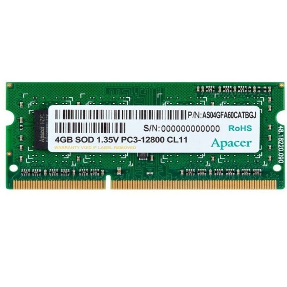 RAM Speicher Apacer DV.04G2K.KAM 4 GB 1600 mHz CL11