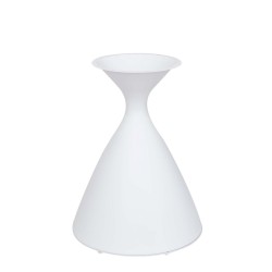 Base   Nadia Table White Aluminium 56 x 56 x 75 cm