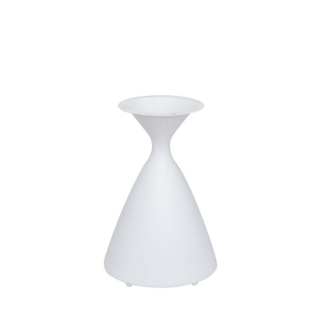 Base   Nadia Table White Aluminium 35 x 35 x 50 cm