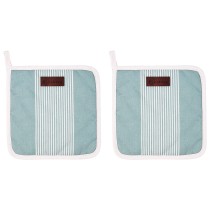 Oven Pot Holder Vinthera Okapi Bicoloured 20 x 20 cm (12 Units)