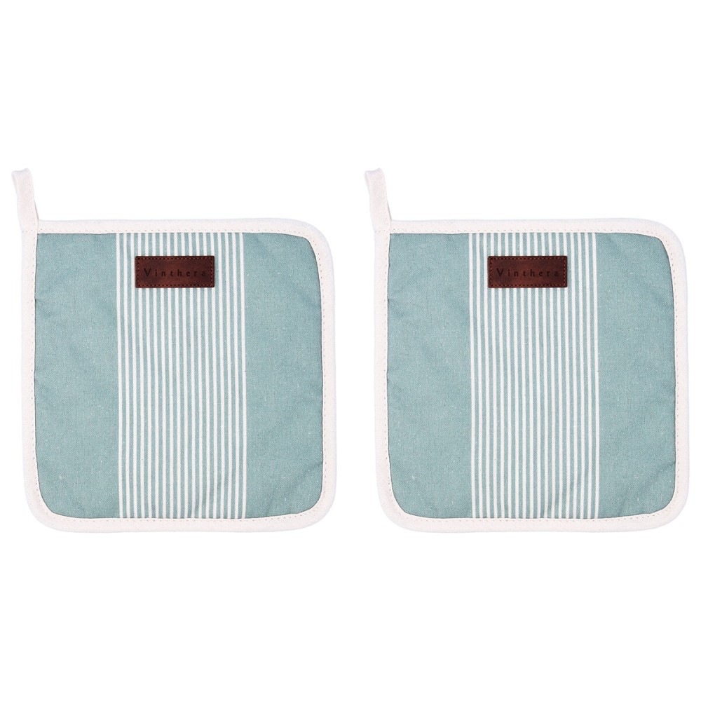 Oven Pot Holder Vinthera Okapi Bicoloured 20 x 20 cm (12 Units)