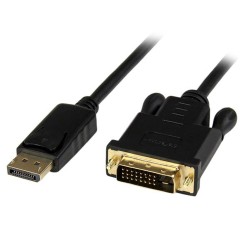 Adapter DisplayPort auf DVI Startech DP2DVIMM6BS Schwarz 1,8 m