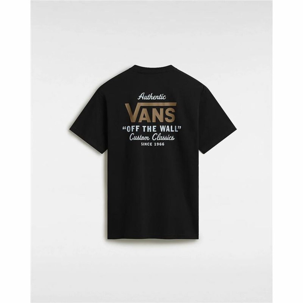 Herren Kurzarm-T-Shirt Vans Holder St Classic Schwarz