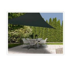 Voiles d'ombrage Ambiance Gris foncé 3,6 x 3,6 x 3,6 m