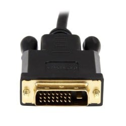 DisplayPort to DVI Adapter Startech DP2DVIMM6BS Black 1,8 m