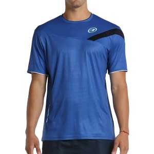 Herren Kurzarm-T-Shirt Bullpadel Lucia Blau Paddel