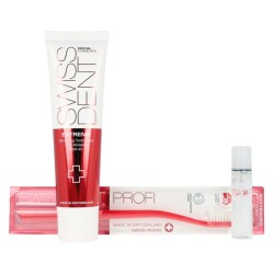 Ensemble d'Hygiène Buccale Swissdent Extreme Whitening 4 Pièces