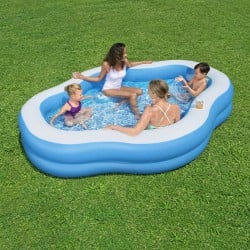 Aufblasbarer Pool Bestway Bunt 270 x 198 x 51 cm