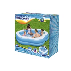 Aufblasbarer Pool Bestway Bunt 270 x 198 x 51 cm