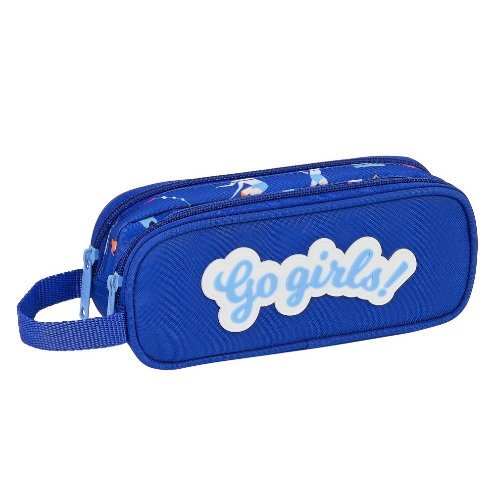 Double Carry-all Go Girls BlackFit8 Go girls Blue 21 x 8 x 6 cm