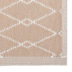 Tapis d’extérieur Zante 160 x 230 x 0,5 cm Beige polypropylène