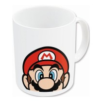 Tasse mug Super Mario Blanc Céramique Rouge (350 ml)