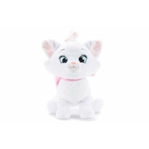 Fluffy toy Disney Cakey Cat 25 cm White Polyester