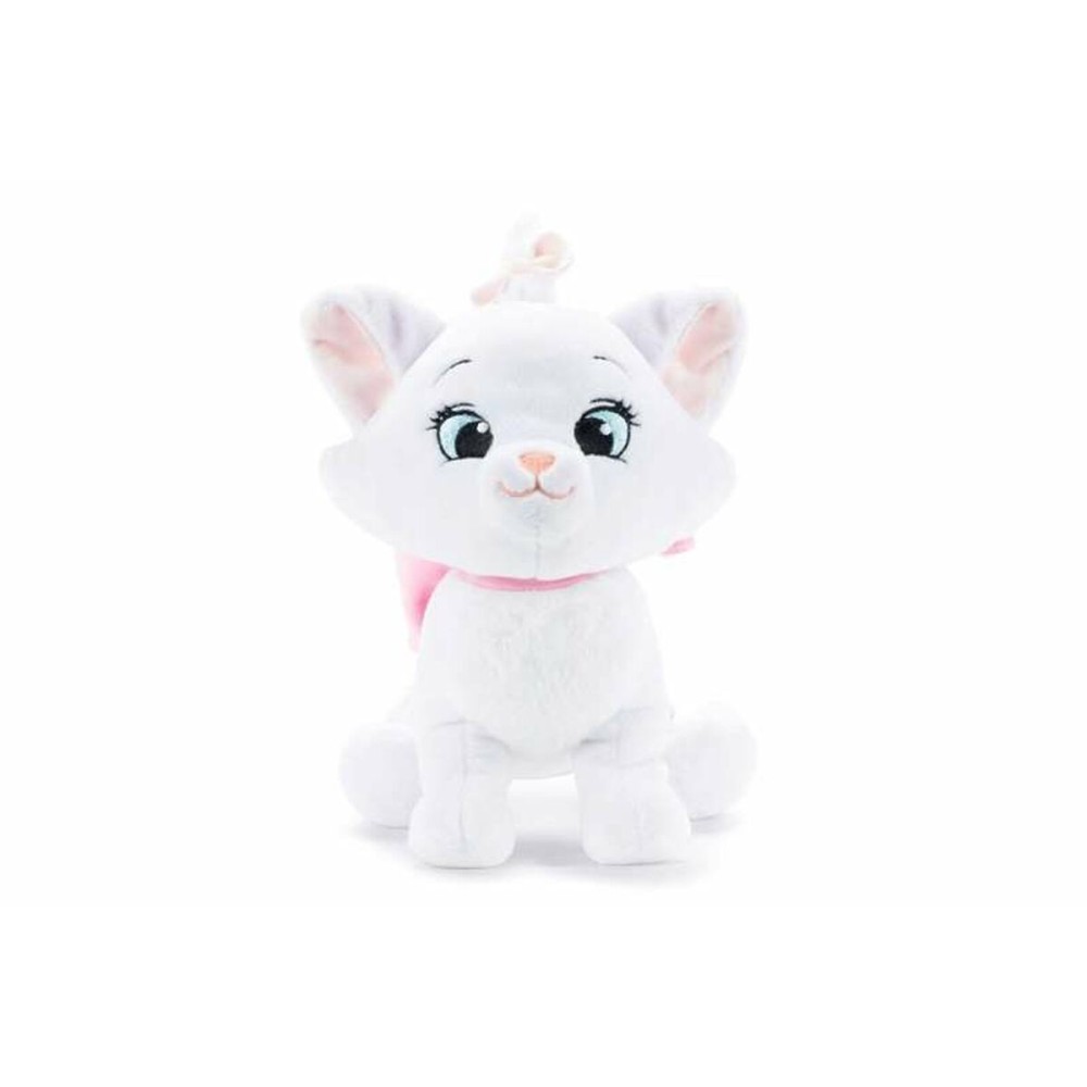 Jouet Peluche Disney Cakey Cat 25 cm Blanc Polyester