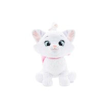 Fluffy toy Disney Cakey Cat 25 cm White Polyester