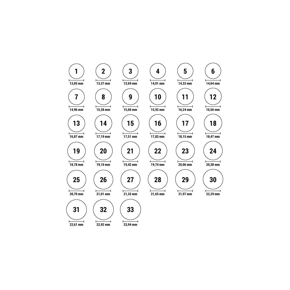 Damenring 24KAE 12417S/52 12 Silberfarben