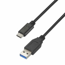 USB-C Cable to USB Aisens A107-0060 Black 1 m