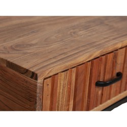 Console Romimex Marron Bois d'acacia 35 x 78 x 90 cm