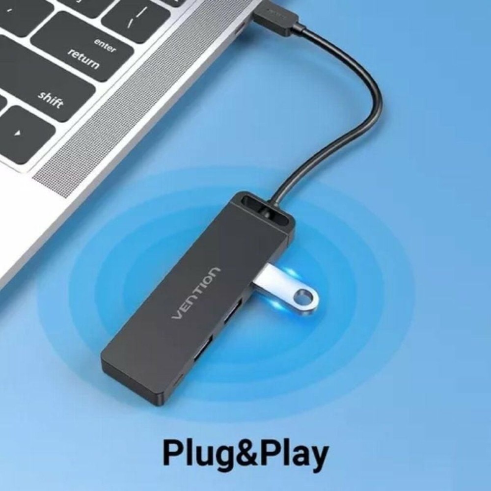 USB Hub Vention TGTBB Black