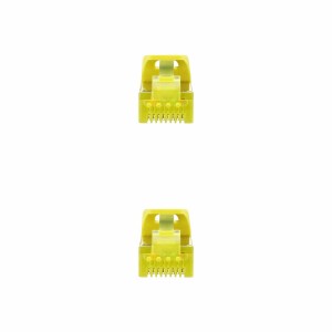 CAT 6a SFTP Cable NANOCABLE 10.20.1900-Y Yellow Grey 10 m