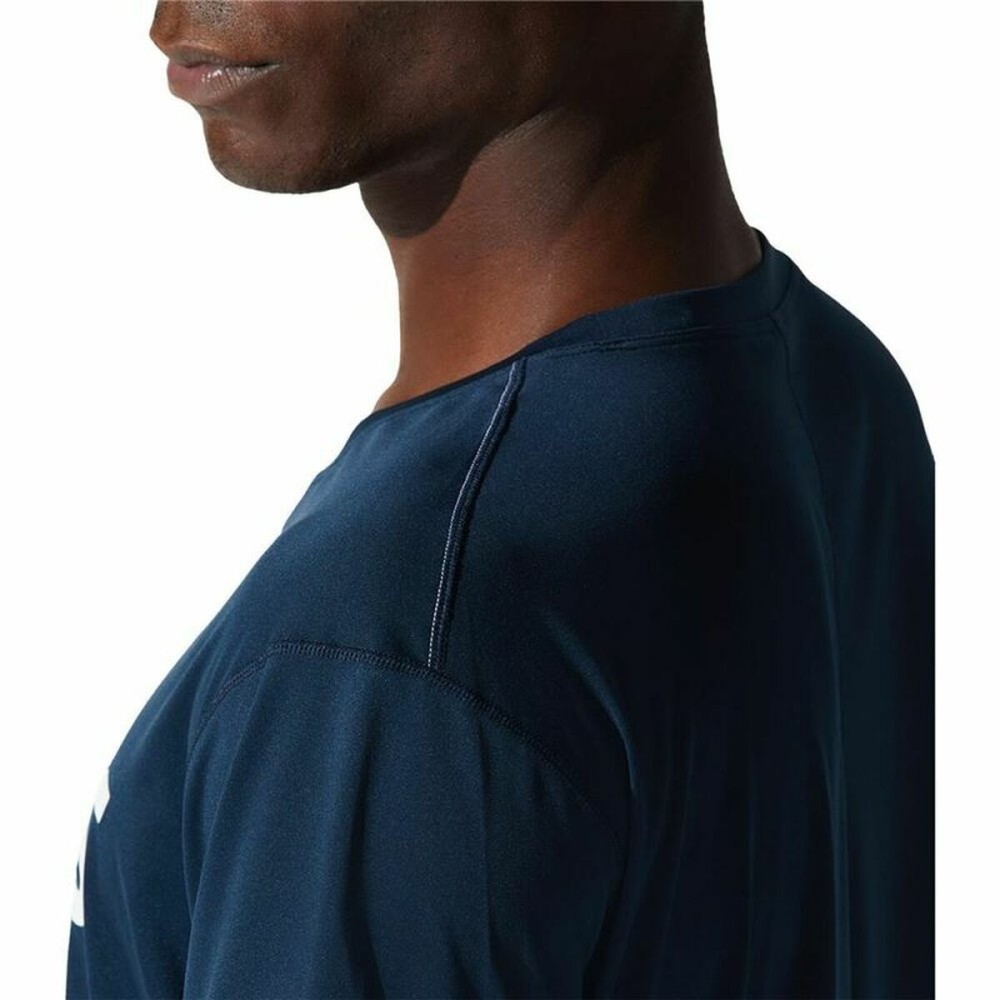 Men’s Short Sleeve T-Shirt Asics Core Navy Blue