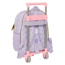 Cartable à roulettes Wish Lila 28 x 34 x 10 cm