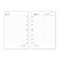 Diary Refill Finocam OPEN R598 500 2025 11,7 x 18,1 cm