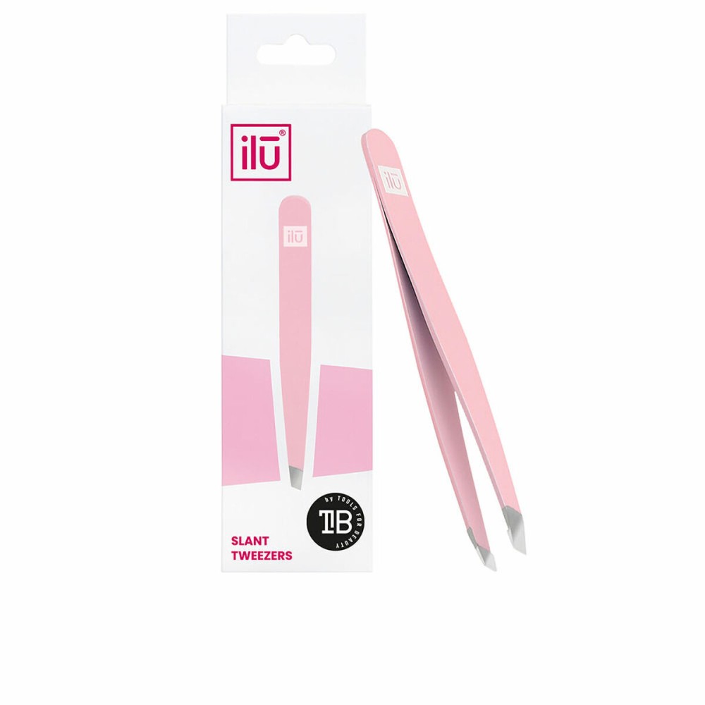 Tweezers for Plucking Ilū Slant Pink (1 Unit)