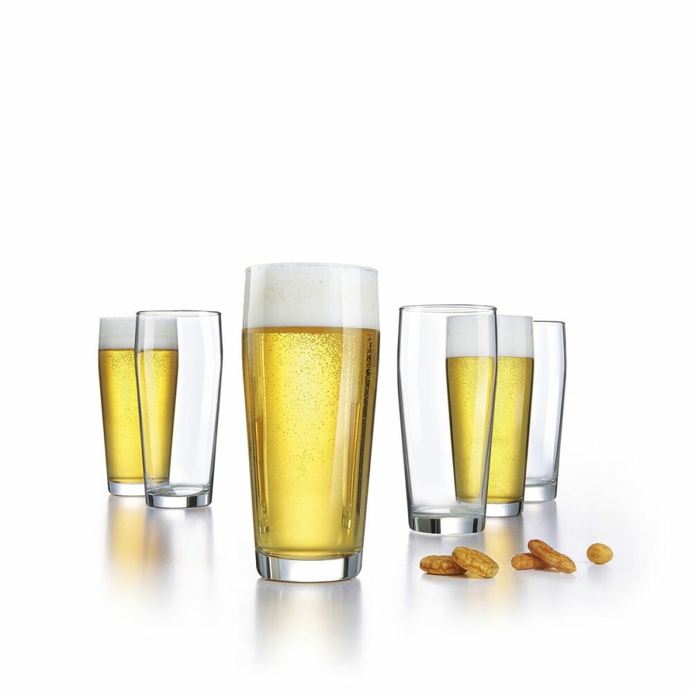 Beer Glass Luminarc World Beer Transparent Glass 480 ml 6 Units (Pack 6x)