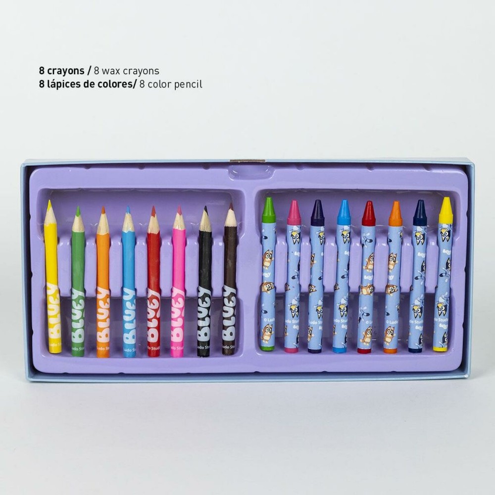 Stationery Set Bluey Blue