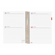 Agenda Finocam Daisy Multicouleur A5 15,5 x 21,2 cm 2024-2025