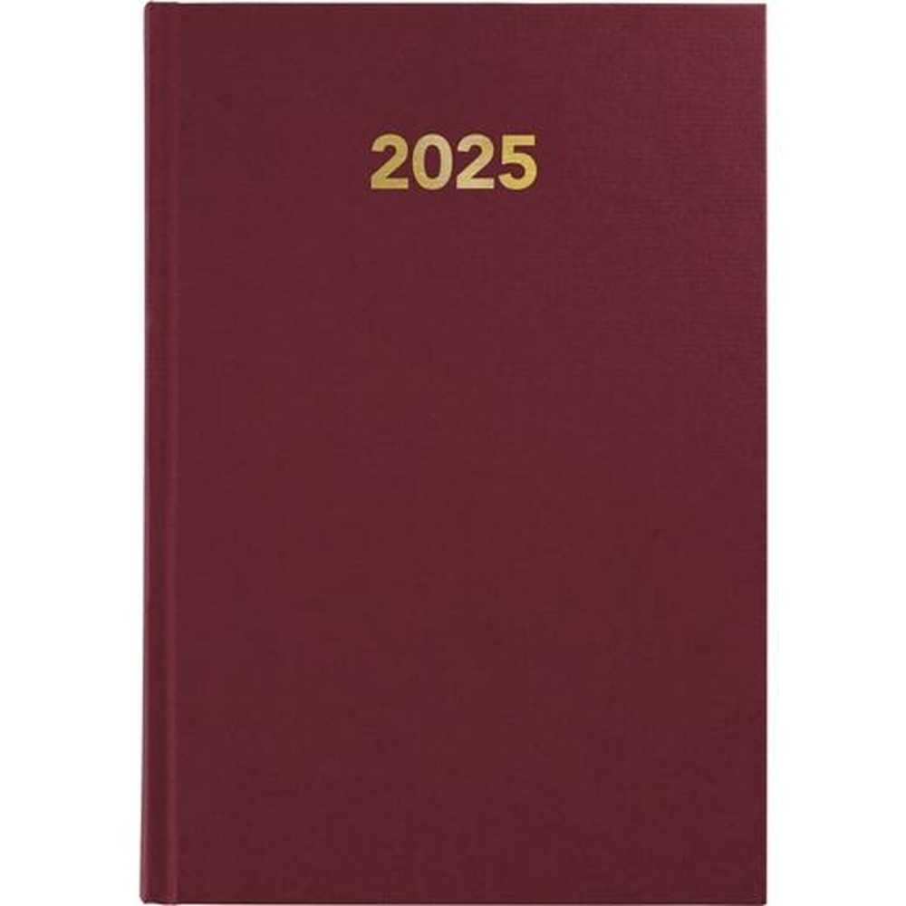 Agenda Grafoplas Baviera Bordeaux A5 14,8 x 21 cm 2025