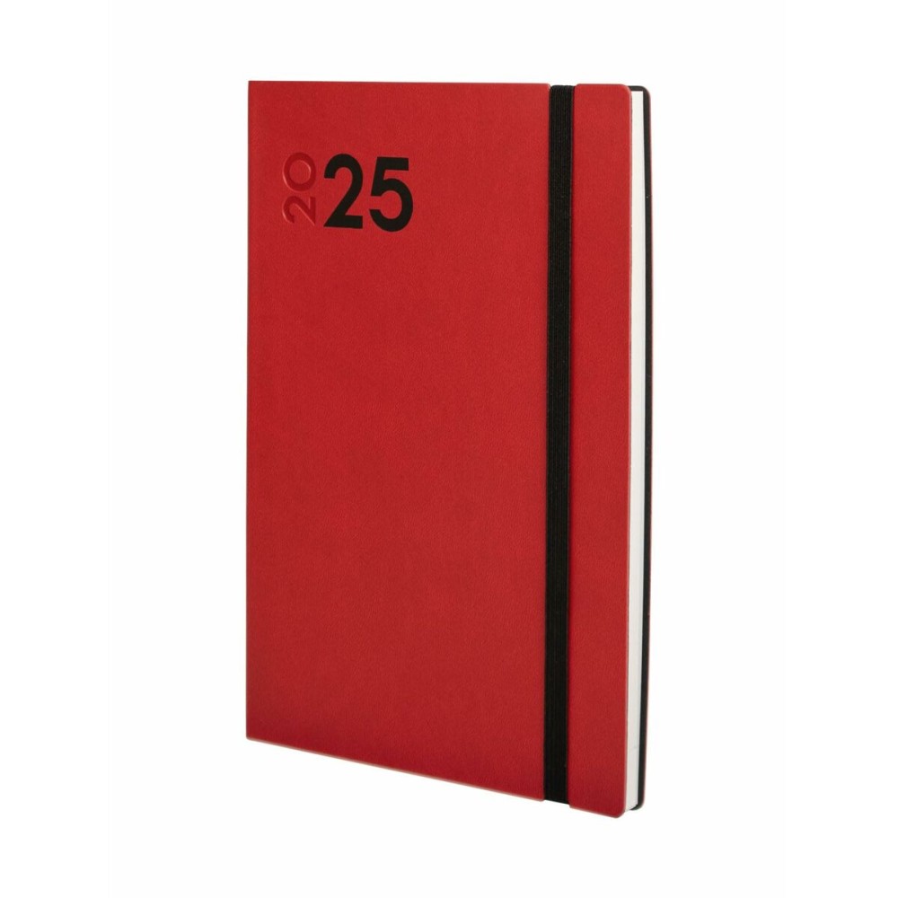 Diary Finocam DYNAMIC MARA Y10 Red A5 14 x 20,4 cm 2025