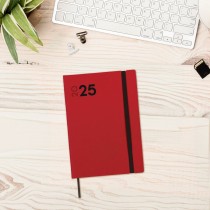 Agenda Finocam DYNAMIC MARA Y10 Rouge A5 14 x 20,4 cm 2025