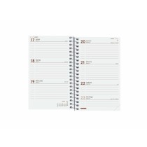 Diary Finocam YEAR Red Mini 7,9 x 12,7 cm 2025