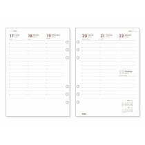 Recharge pour agenda Finocam OPEN R1099 2025 15,5 x 21,5 cm