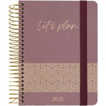 Diary Grafoplas Nature Concept Violet A5 14,8 x 21 cm 2025