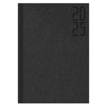 Appointment book Deusto D08 BASE ID-COLFOSCO Black A5 14,8 x 21 cm 2025