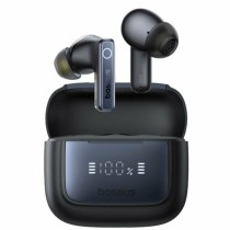 Headphones with Microphone Baseus Black