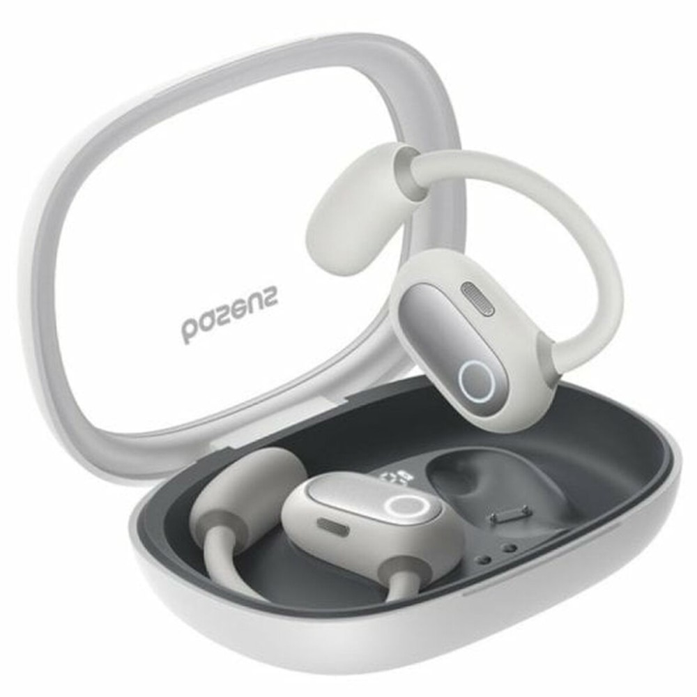 Headphones with Microphone Baseus White