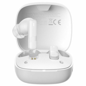 Headphones with Microphone Baseus White