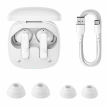 Headphones with Microphone Baseus White