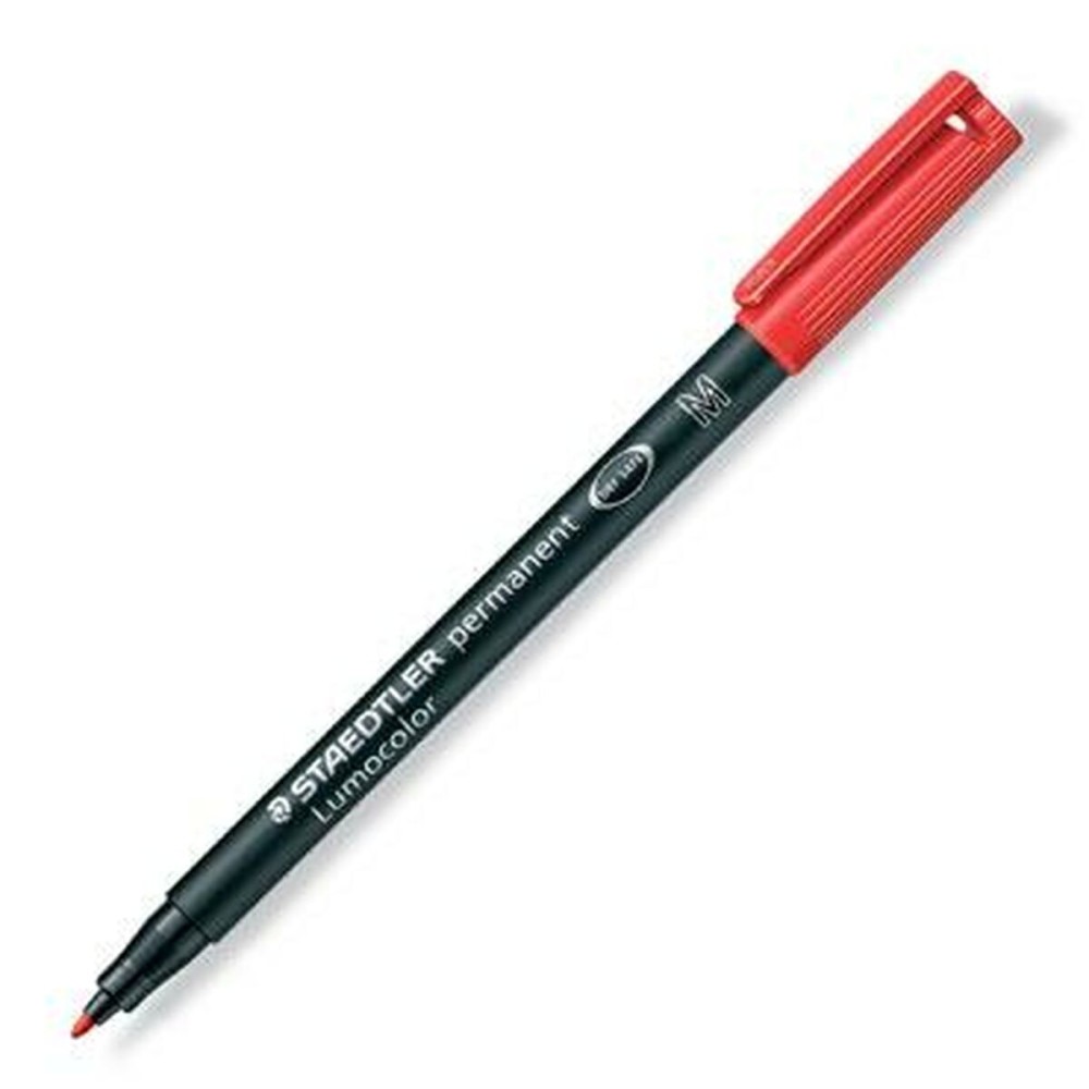 Dauermarker Staedtler Lumocolor 317-2 M Rot (10 Stück)