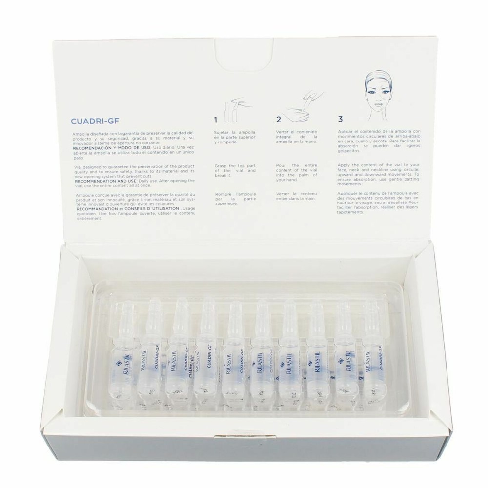 Ampoules Rilastil Cuadri-GF Anti-âge (30 x 1,5 ml)