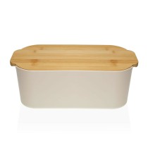 Breadbasket Versa White Bamboo polypropylene 18,5 x 12 x 33 cm