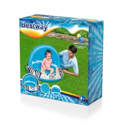 Bestway aufblasbares Kinderbecken Safari Ring 97x66 cm +2 Jahre Garten 52559