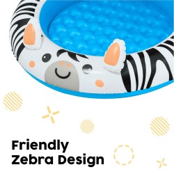 Inflatable Paddling Pool for Children Bestway Zebra 97 x 66 cm